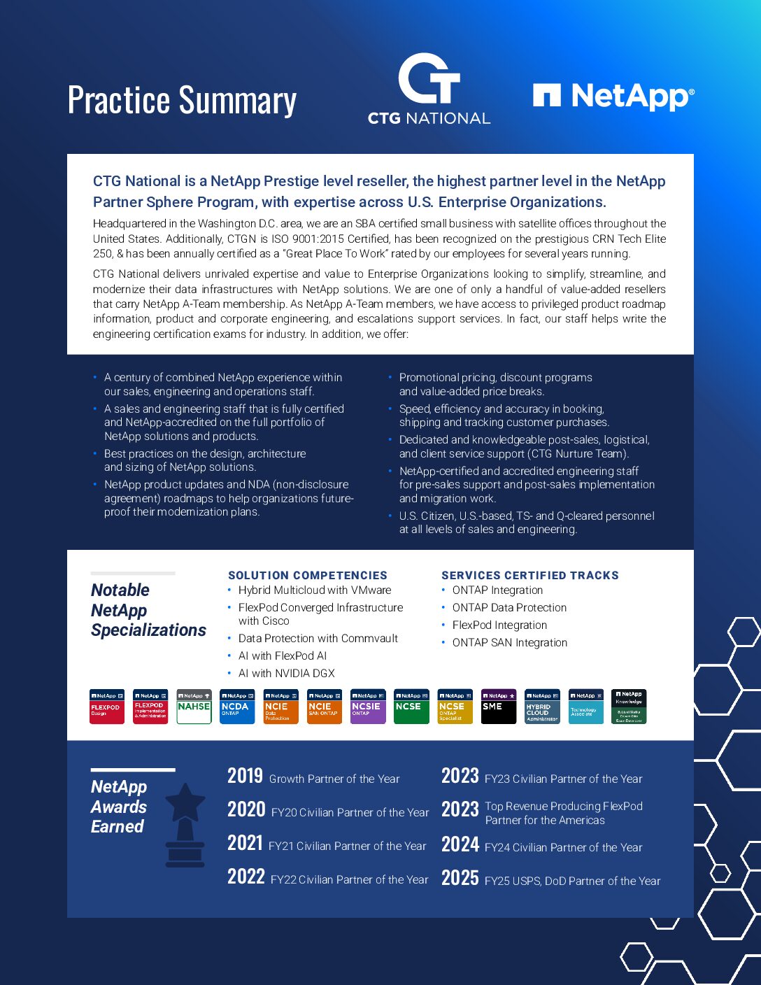 NetApp Solutions Brief: Unrivaled Expertise in Modernizing Federal Data Management