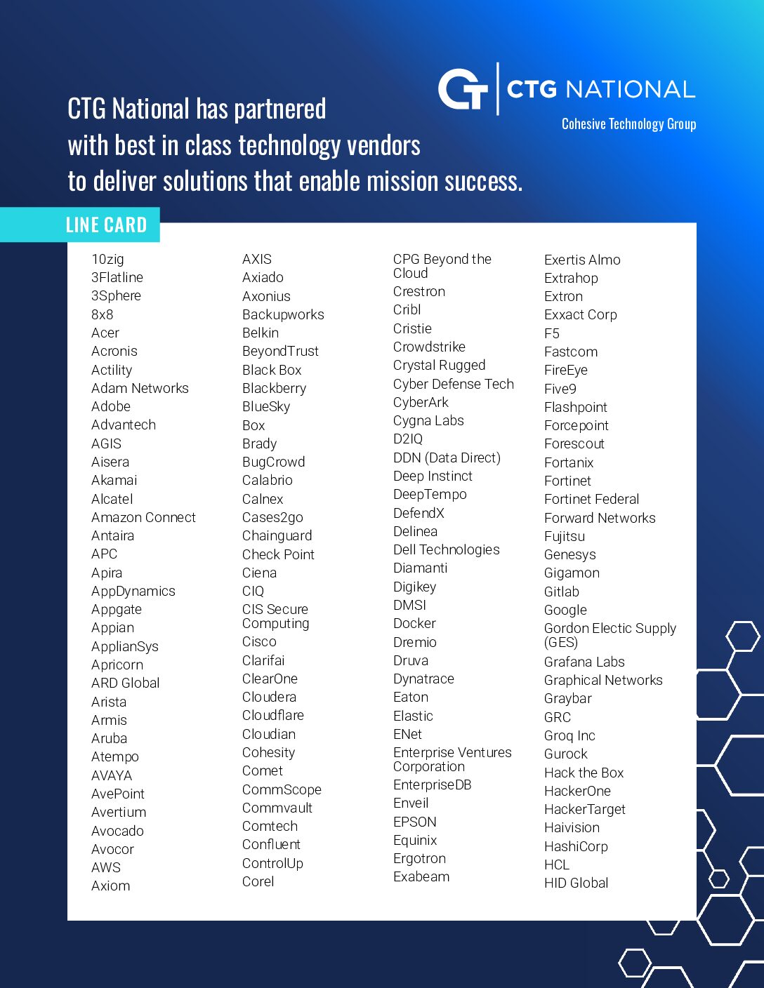 CTG Federal Capabilities Download