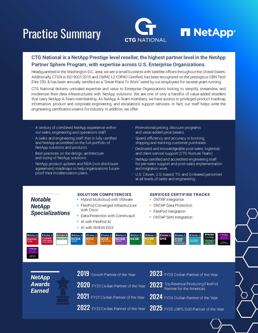 NetApp Solutions Brief: Unrivaled Expertise in Modernizing Federal Data Management
